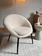 Fauteuil Kwantum creme/wit - ALS NIEUW, Ophalen, Zo goed als nieuw, 75 tot 100 cm, 50 tot 75 cm