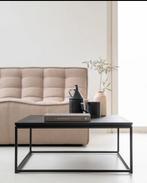 Ethnicraft salontafel Thin zwart eiken, Huis en Inrichting, Ophalen, Gebruikt, 50 tot 100 cm, Minder dan 50 cm