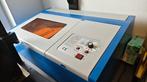 K40 Laser Cutter Honeycomb 320x220mm 40W Engraver, Hobby en Vrije tijd, Ophalen, Gebruikt