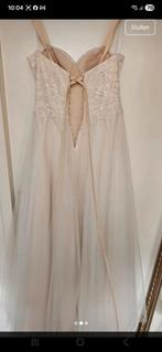 Nieuwe trouwjurk met glitter tule - Maat 44, Ophalen of Verzenden, Nieuw, Wit, Trouwjurk