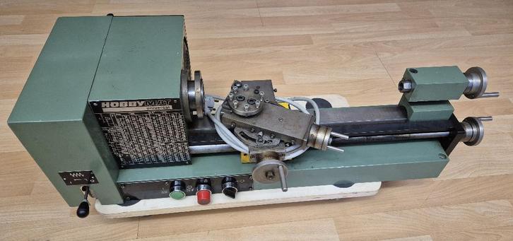 Hobbymat MD65 draaibank, Doe-het-zelf en Verbouw, Draaibanken, Gebruikt, Metaaldraaibank, Minder dan 500 mm, Ophalen