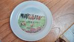 Vintage decoratieve schaal met koeien en kippen, Ophalen of Verzenden, Zo goed als nieuw
