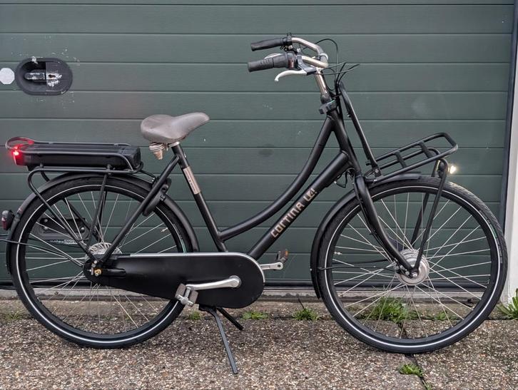 Cortina U4 elektrische Transportfiets, Fietsen en Brommers, Fietsen | Dames | Damesfietsen, Zo goed als nieuw, Overige merken