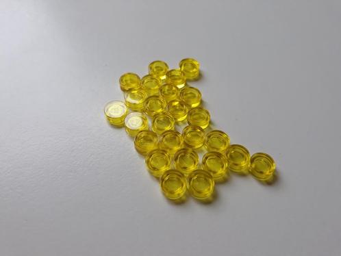 NIEUW: Tile 1x1 Rond Trans-Yellow, Kinderen en Baby's, Speelgoed | Duplo en Lego, Nieuw, Lego, Losse stenen, Ophalen of Verzenden