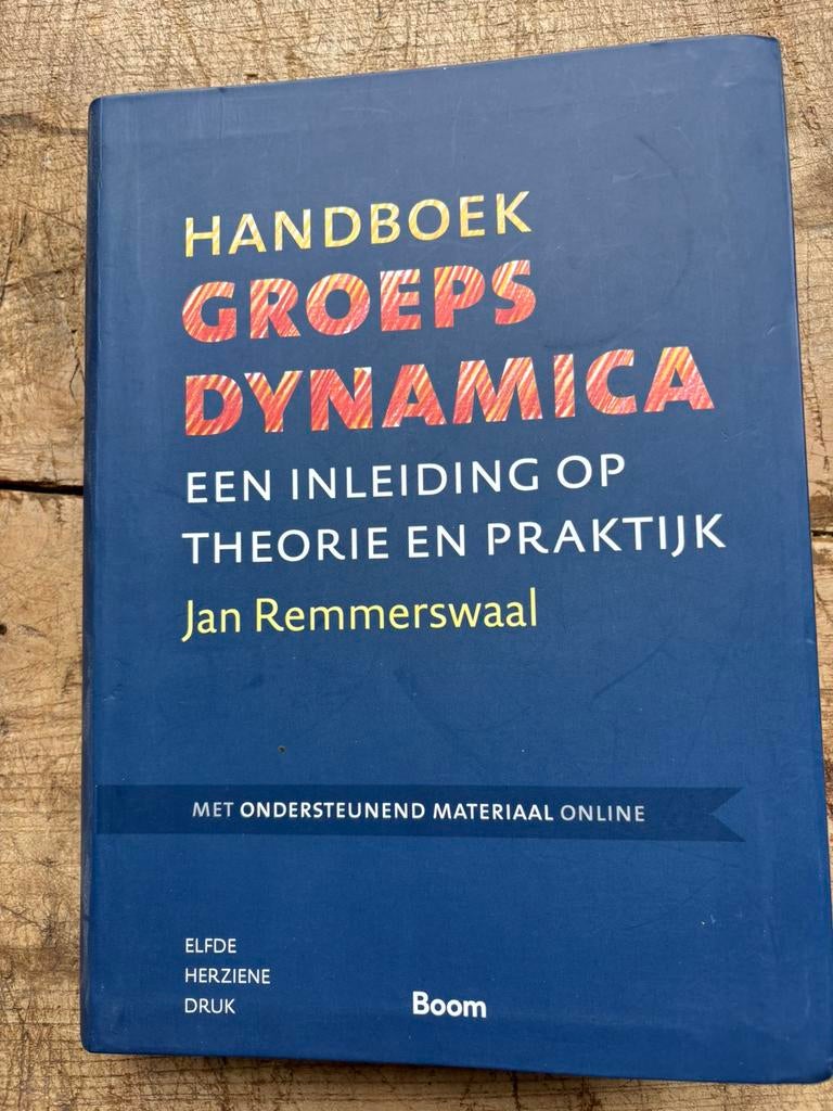 Jan Remmerswaal - Handboek groepsdynamica, Sociale wetenschap, Jan Remmerswaal, Ophalen of Verzenden, Zo goed als nieuw