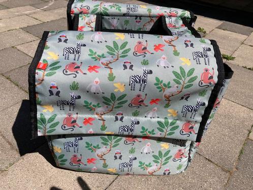 Dubbele fietstas 20 liter voor kinderfiets Hema Z.G.A.N., Fietsen en Brommers, Fietsen | Kinderfietsjes, Zo goed als nieuw, 20 inch of meer