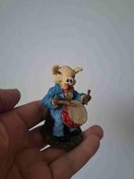 Varken van kunsthars met trommel D4.5xH7.5cm, Ophalen of Verzenden, Zo goed als nieuw, Boerderijdier, Beeldje of Figuurtje