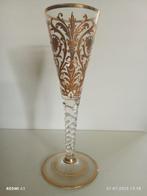 Antieke Drachenfels Champagne Flute - Rhein Romantiek 1880, Ophalen of Verzenden