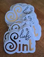 ♡ Kadolabels/Sinterklaas/Leuk bij een Chocoladeletter, Ophalen of Verzenden, Nieuw