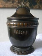 Tabakspot met deksel C&K Tiel antiek 20 cm hoog, Antiek en Kunst, Ophalen of Verzenden