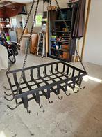 metalen mokkenrek, Huis en Inrichting, Ophalen, Zwart, 50 tot 100 cm, Zo goed als nieuw