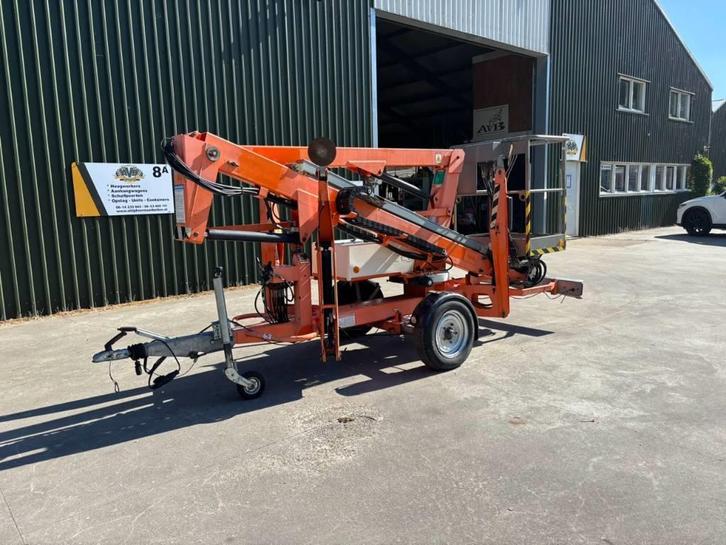Niftylift 120 TAC aanhangwagen hoogwerker 12m gekeurd, Zakelijke goederen, Machines en Bouw | Liften, Steigers en Ladders