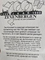 700 jaar Zevenbergen, Postzegels en Munten, Penningen en Medailles, Overige materialen, Ophalen of Verzenden