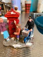 Kersttafereel met Brievenbus, Ophalen of Verzenden, Gebruikt, Mens