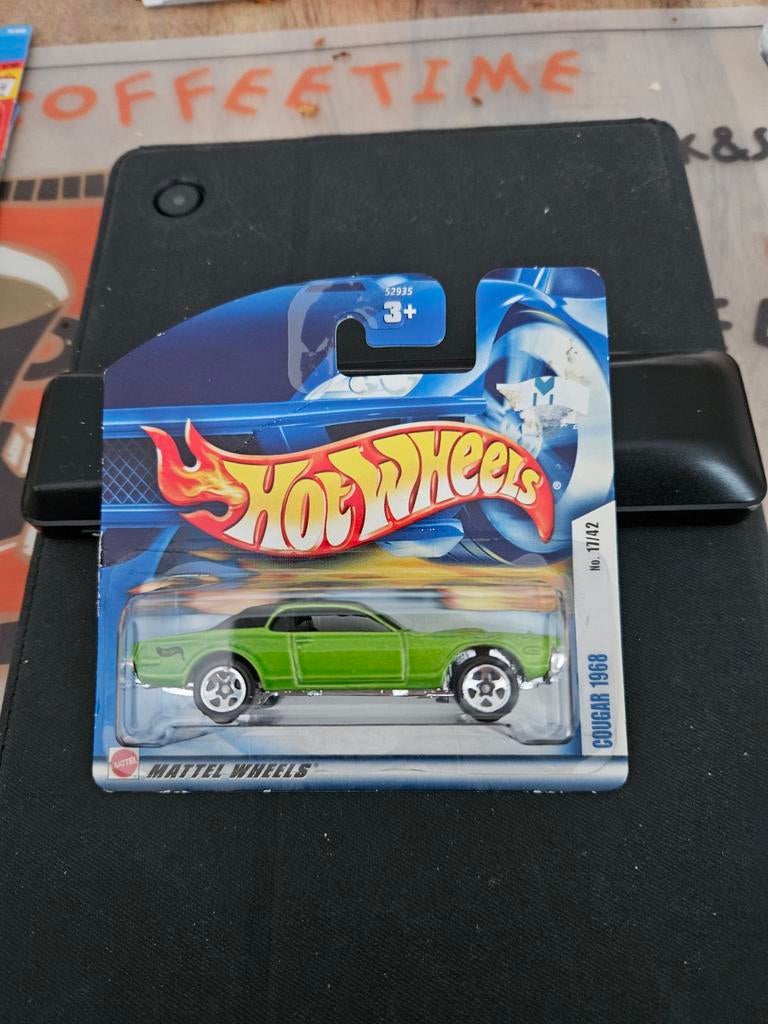 Hotwheels Cougar 1968 nieuw, Ophalen of Verzenden, Nieuw, Auto