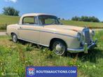 Mercedes-Benz 220 SE Coupe | 1960 | Route 66 Auctions, Auto's, Overige carrosserieën, Zwart, Mercedes-Benz, Bedrijf
