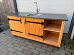 Douglas buitenkeuken met wasbak en kraan, Tuin en Terras, Buitenkeukens, Ophalen of Verzenden, Nieuw, Houtskool