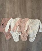 Set van 4 rompertjes maat 68 roze, Ophalen of Verzenden, Zo goed als nieuw, Meisje, Nacht- of Onderkleding