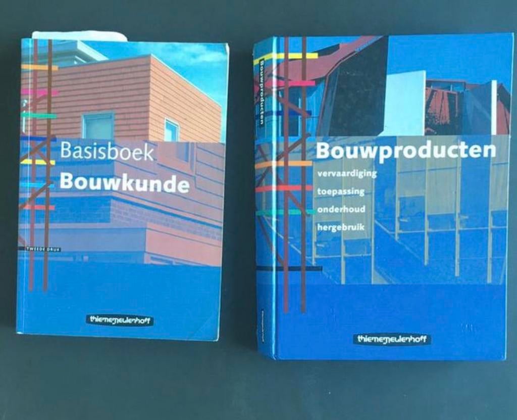 Bouwproducten basisboek bouwkunde, Boeken, Techniek, Zo goed als nieuw, Bouwkunde, Ophalen of Verzenden