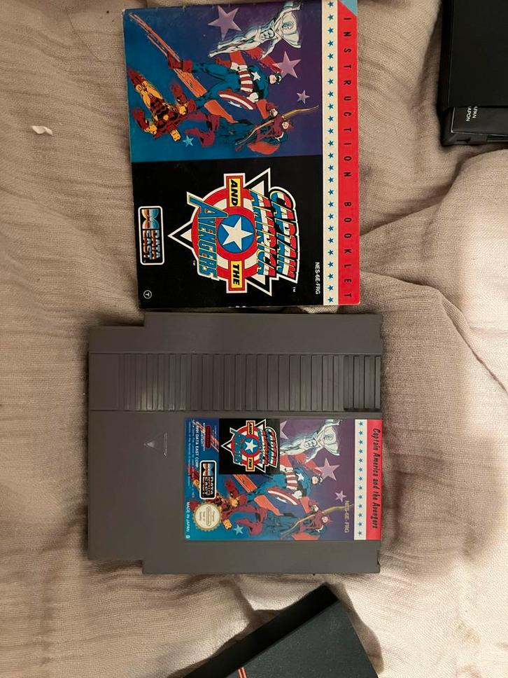Captain America RPG NES, Spelcomputers en Games, Games | Nintendo NES, Gebruikt, Avontuur en Actie, 1 speler, Vanaf 7 jaar, Ophalen of Verzenden