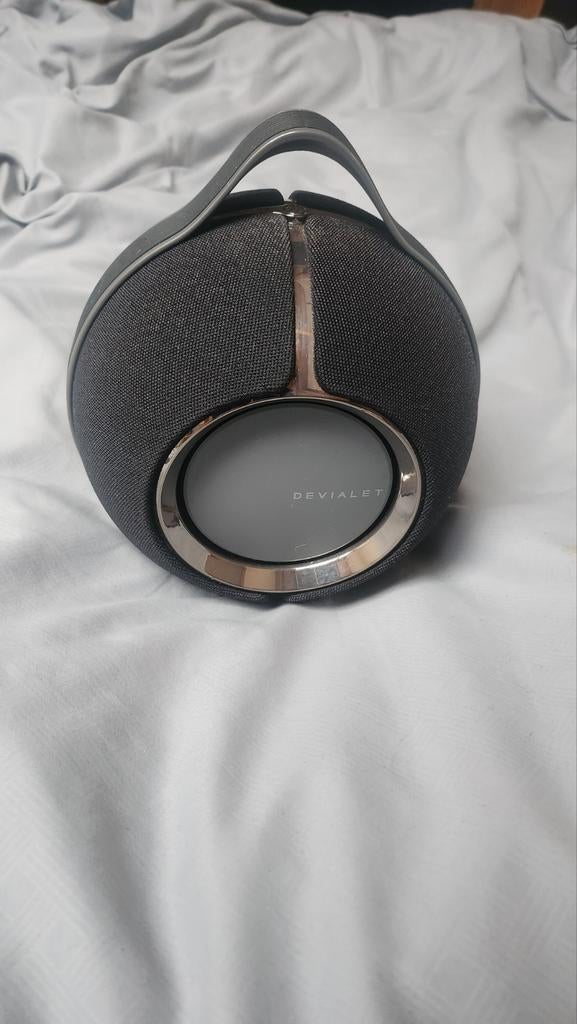 Devialet Mania Zwart met Dockingstation - Draadloze Speaker, Overige merken, Gebruikt, Overige typen, Ophalen of Verzenden