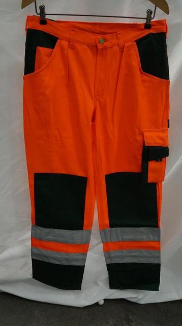 Nieuw! F. Engel reflecterende werkbroek maat 48  beschikbaar voor biedingen