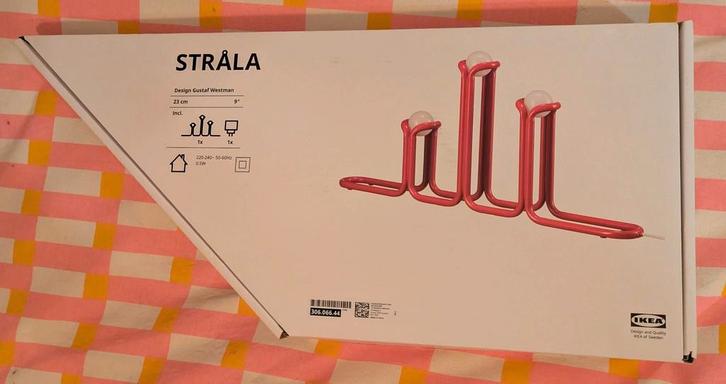 IKEA X Gustaf Westman Strala, Huis en Inrichting, Lampen | Tafellampen, Zo goed als nieuw, Minder dan 50 cm, Ophalen of Verzenden