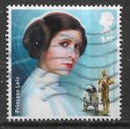 119-24 Engeland / Princess Leia, Postzegels en Munten, Postzegels | Europa | UK, Verzenden, Gestempeld