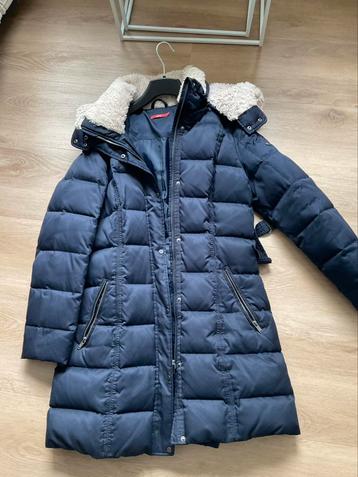 Blauwe donsjas Esprit maat 40/42 beschikbaar voor biedingen