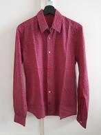Hans Ubbink overhemd, Hans Ubbink, Zo goed als nieuw, Rood, Halswijdte 39/40 (M)