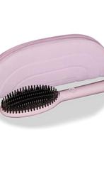 GHD glide warmte borstel pink sorbet, Ophalen of Verzenden, Zo goed als nieuw, Krultang of Stijltang