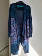 Desigual vest, maat M, zgan, Kleding | Dames, Truien en Vesten, Maat 38/40 (M), Blauw, Ophalen of Verzenden, Zo goed als nieuw