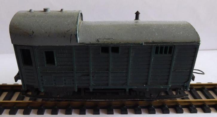 Trix Express 3454 Sluitwagen DB 120520 Hannover., Hobby en Vrije tijd, Modeltreinen | H0, Gebruikt, Wagon, Gelijkstroom, Trix