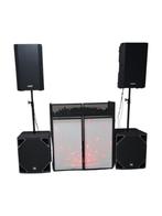 te huur speaker set 4800 watt, Ophalen of Verzenden, Zo goed als nieuw, Overige