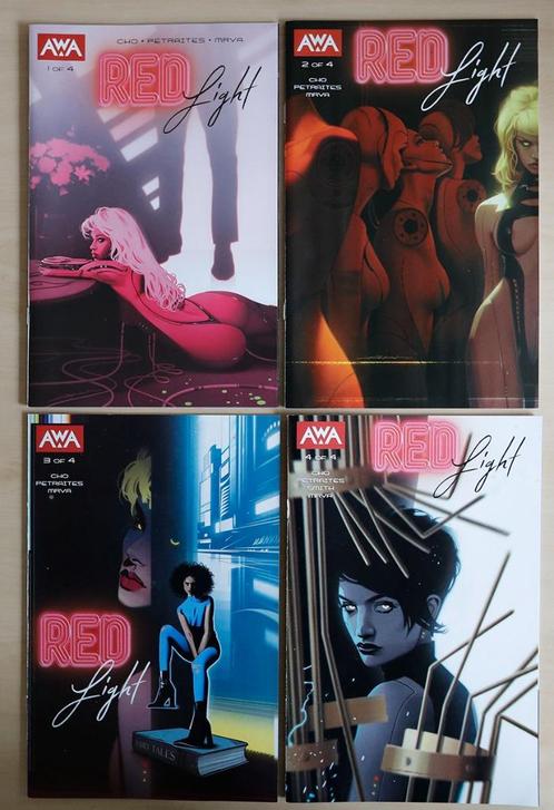 Comics: Red Light - compleet - Cho/Petraites - AWA, Boeken, Strips | Comics, Zo goed als nieuw, Complete serie of reeks, Amerika