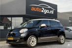 Fiat 500L 0.9 TWINAIR EASY TWO-TONE AIRCO LED LMV PDC, Auto's, Fiat, Gebruikt, Start-stop-systeem, Zwart, Origineel Nederlands