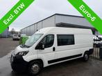 Peugeot Boxer 335 2.2 BlueHDi 140 L3H2 Premium DC 5 zitplaat, Overige carrosserieën, Info@wvbedrijfswagens.nl, Wit, 2179 cc