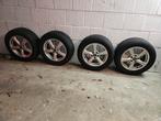 Winterbanden met velg - Audi A4, Ophalen, Gebruikt, 16 inch, Banden en Velgen