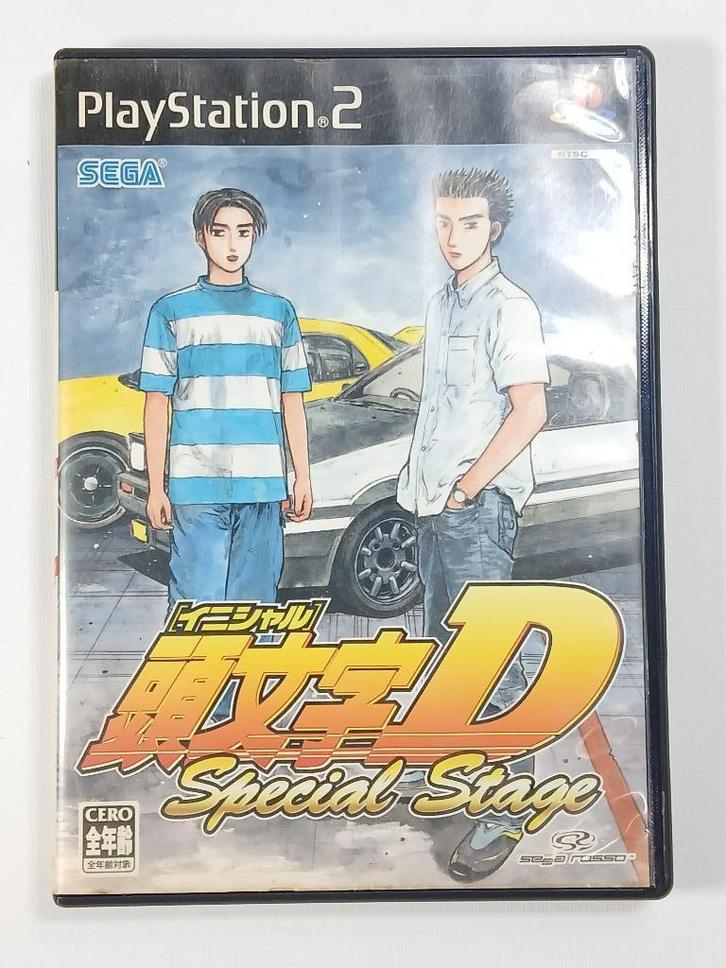 Initial D Special Stage - PS2 - NTSC-J - Compleet, Spelcomputers en Games, Games | Sony PlayStation 2, Zo goed als nieuw, Racen en Vliegen