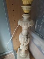 Marmeren Balusterlamp, Huis en Inrichting, Lampen | Tafellampen, Ophalen, Zo goed als nieuw, Minder dan 50 cm