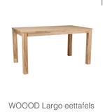 Woood eettafel 90x200, Huis en Inrichting, Tafels | Eettafels, Ophalen, Eikenhout, 200 cm of meer, 50 tot 100 cm
