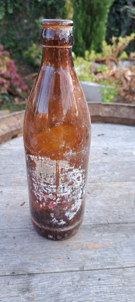 Antieke Amstel Bierfles & Onbekende Fles, Antiek en Kunst, Antiek | Glas en Kristal, Ophalen of Verzenden