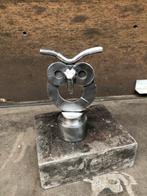 Metalen uil - (scrap art), Verzenden, Nieuw