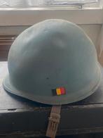 Belgische VN Helm, Verzamelen, Militaria | Algemeen, Ophalen, Landmacht, Overige gebieden, Helm of Baret