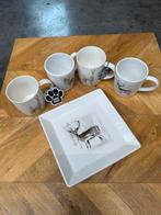 Servies set met dierenmotieven, Ophalen, Keramiek, Zo goed als nieuw, Overige stijlen