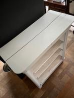 Brocante kastje geschilderd in Dutch grey, Antiek en Kunst, Ophalen