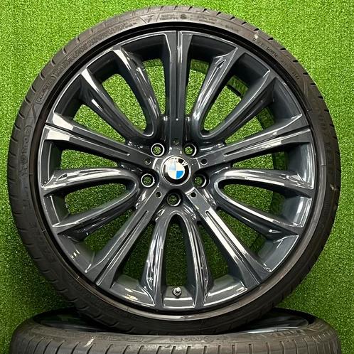 Originele 20 inch BMW velgen met banden 5-serie G30 G31, Auto-onderdelen, Banden en Velgen, Banden en Velgen, Zomerbanden, 20 inch