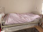 1 persoonsbed, 90 cm, Gebruikt, Eenpersoons, Wit