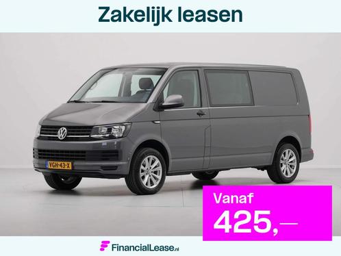 Volkswagen Transporter 2.0 TDI 102pk L2H1 DC Navigatie Airco, Auto's, Bestelauto's, Bedrijf, Lease, Financial lease, ABS, Airbags