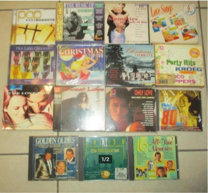 47 Originele Verzamel CD's in 15 boxsets, Cd's en Dvd's, Cd's | Verzamelalbums, Zo goed als nieuw, Boxset, Ophalen of Verzenden